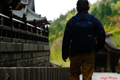 お寺散策中
