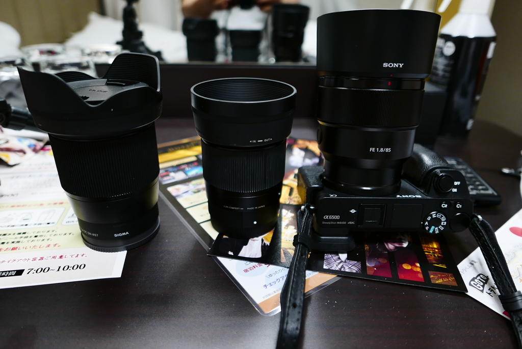 京都で使ったレンズたち