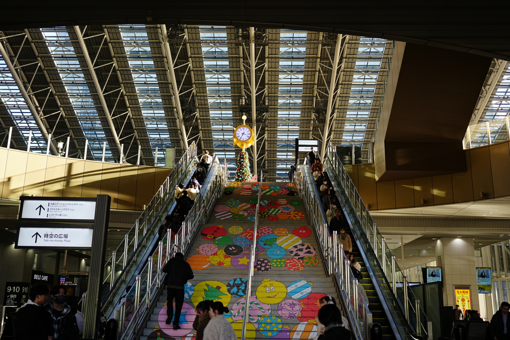 カラフルな階段