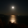 月夜の海