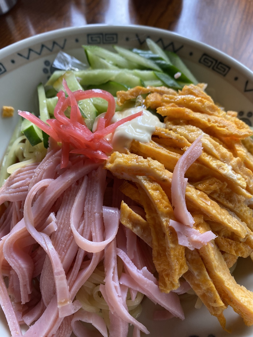 男子料理、冷やし中華作りました