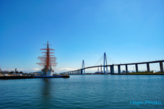 青い空、青い海