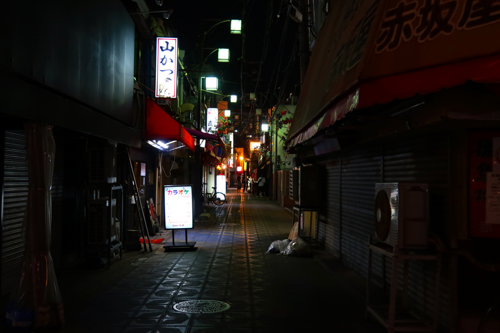 新世界の路地裏