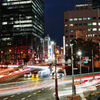 夜の交差点
