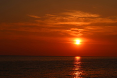 7月19日の夕焼け