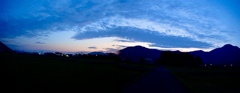 一瞬の雲