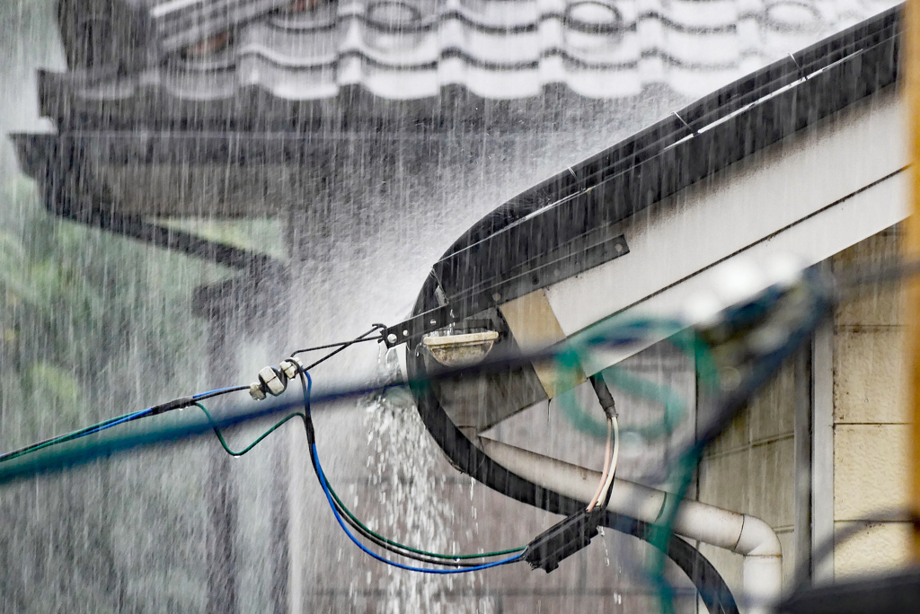 風のち豪雨