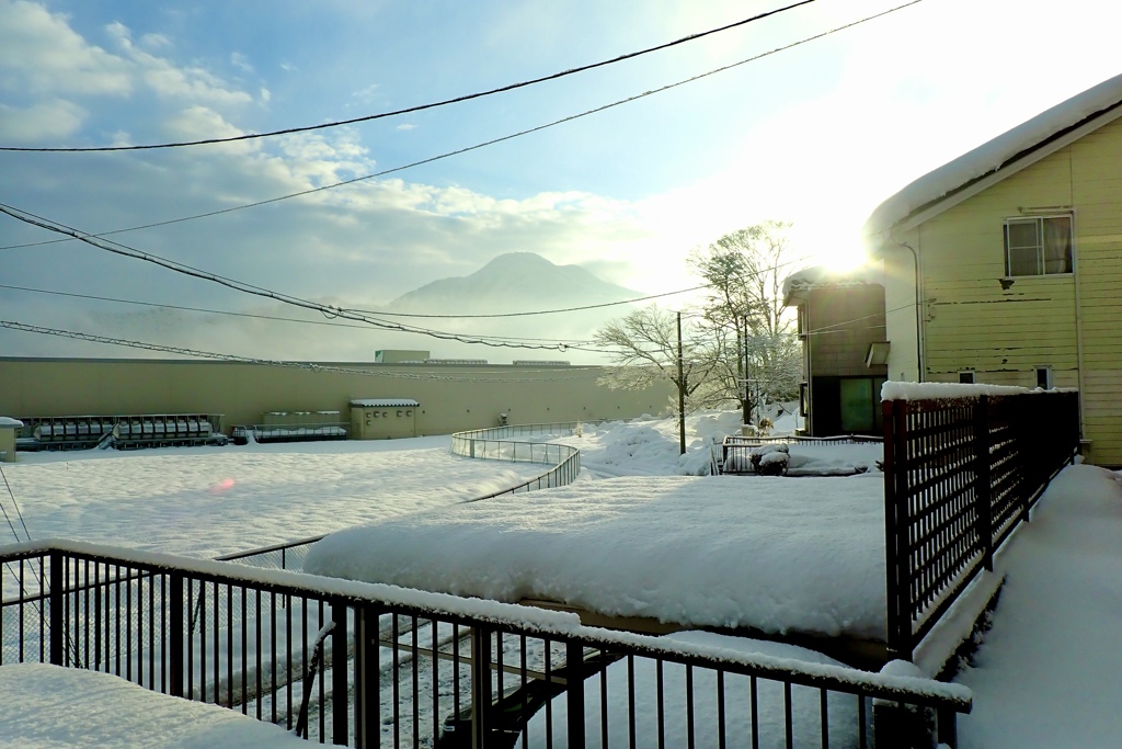 晴れ間がとても嬉しい！