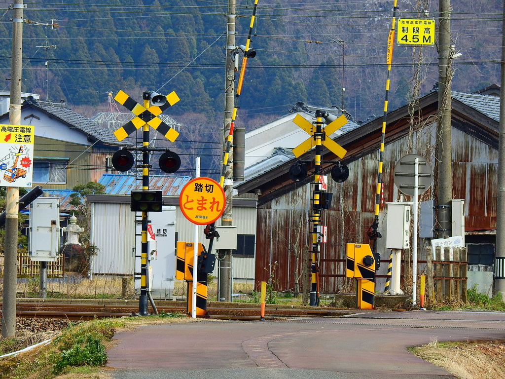 田舎の踏切 By Higehige Id 写真共有サイト Photohito