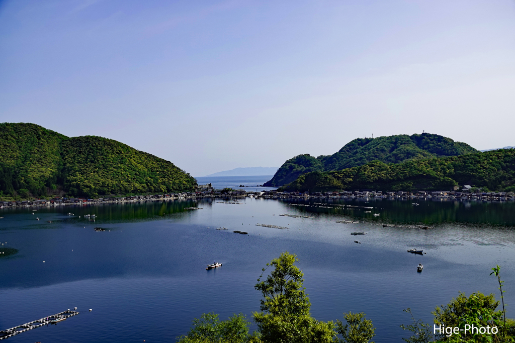 入り江は静かに穏やかに