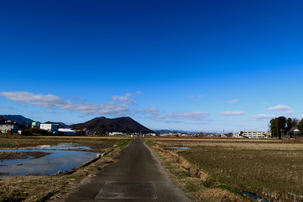 1月2日。良く晴れた