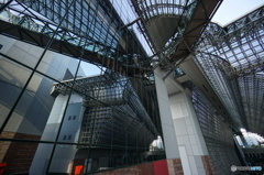 京都駅の上