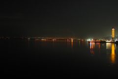 瀬戸大橋は夜