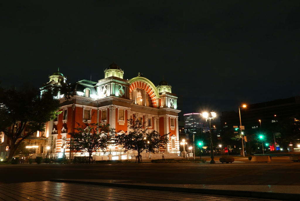 中之島辺りの夜