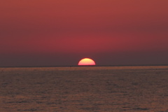 7月19日の夕焼け
