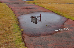 冷たい雨上り