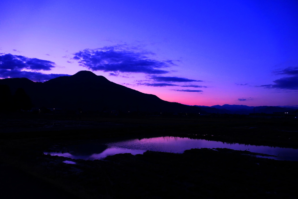 オラが村 紫の景色 By Higehige Id 写真共有サイト Photohito