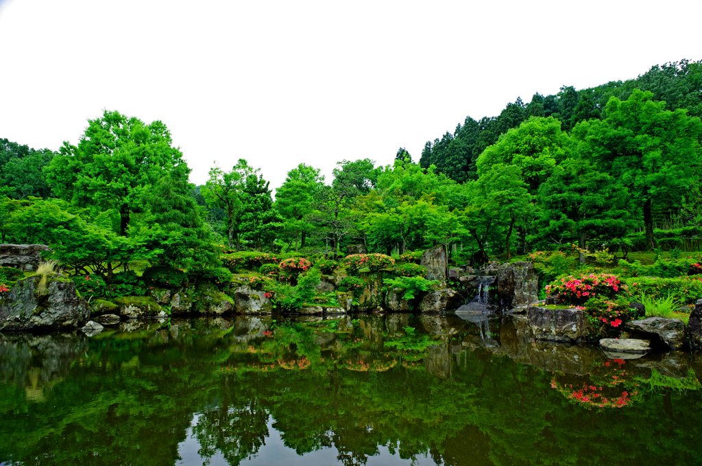 午後の庭園