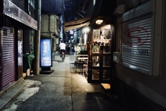 寂しい路地裏