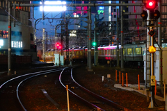 帰路を待つホームは淋しい