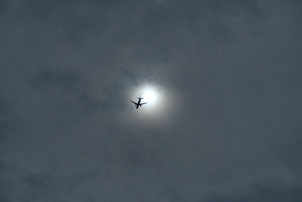 太陽と飛行機