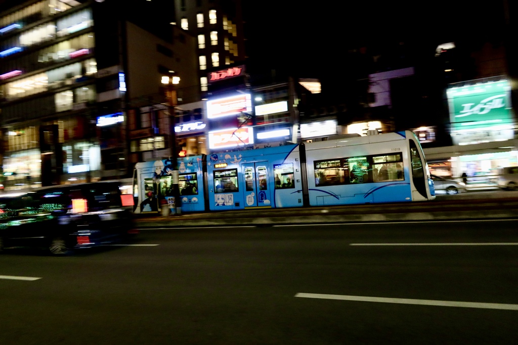 路面電車、天王寺（1/25T）
