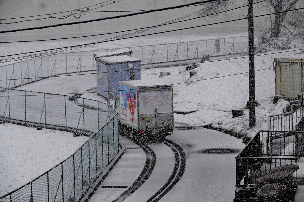 後戻りの雪