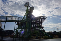 大きなジャーグルジム