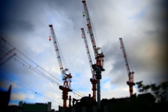 建設現場　
