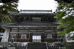 冬の永平寺。雪は少なく