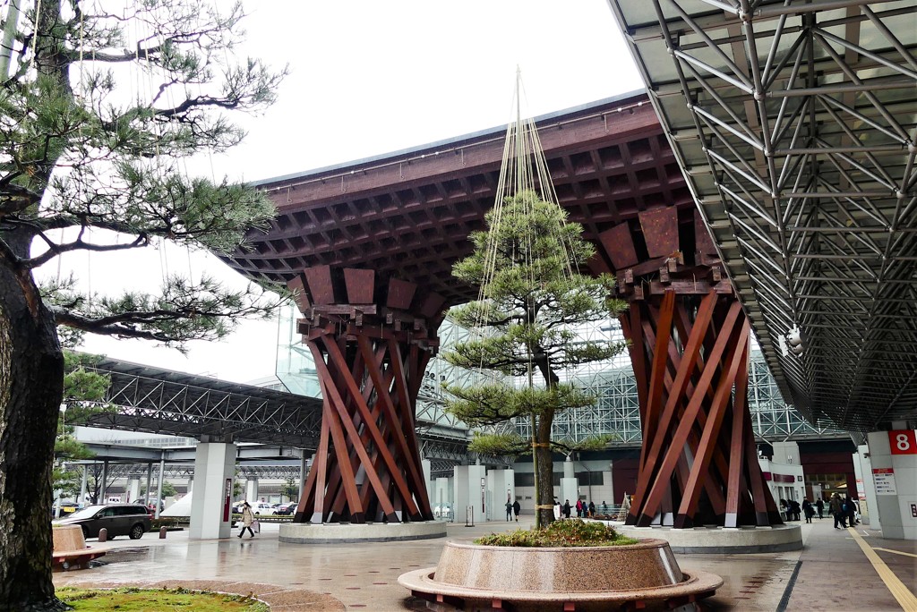 乗り継ぎ時間に一枚だけ。金沢駅