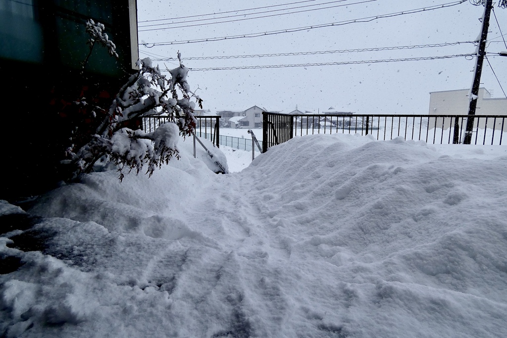 終わらない雪掻き
