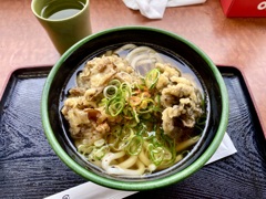 越前舞茸天ぷらそば