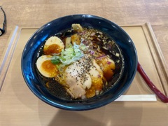 富山。ブラックラーメンでした