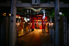 夜の神社