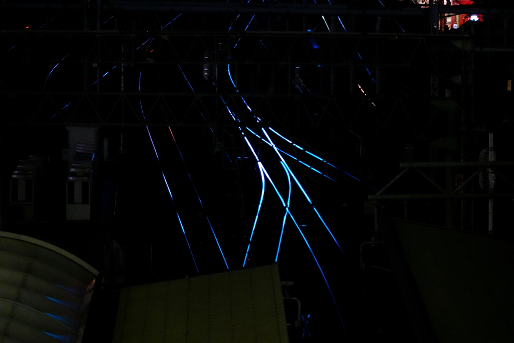 レールはブルー