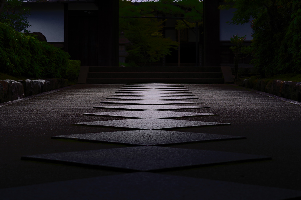 京都の石畳