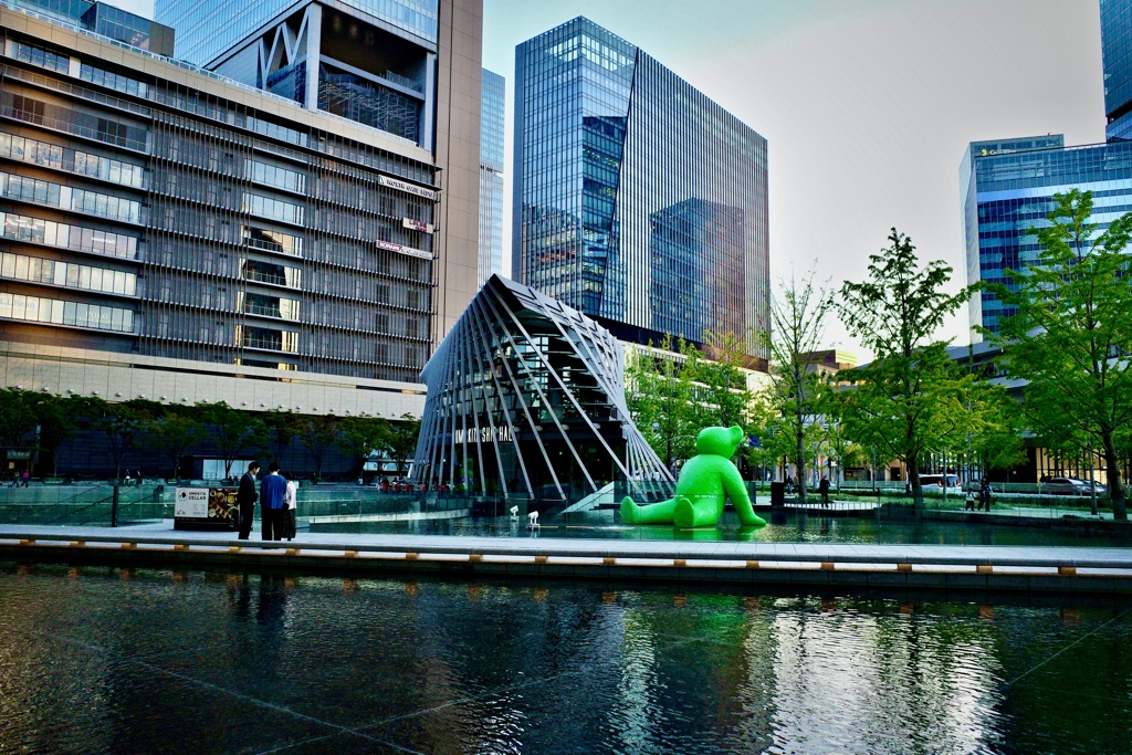 みどりのテディベア