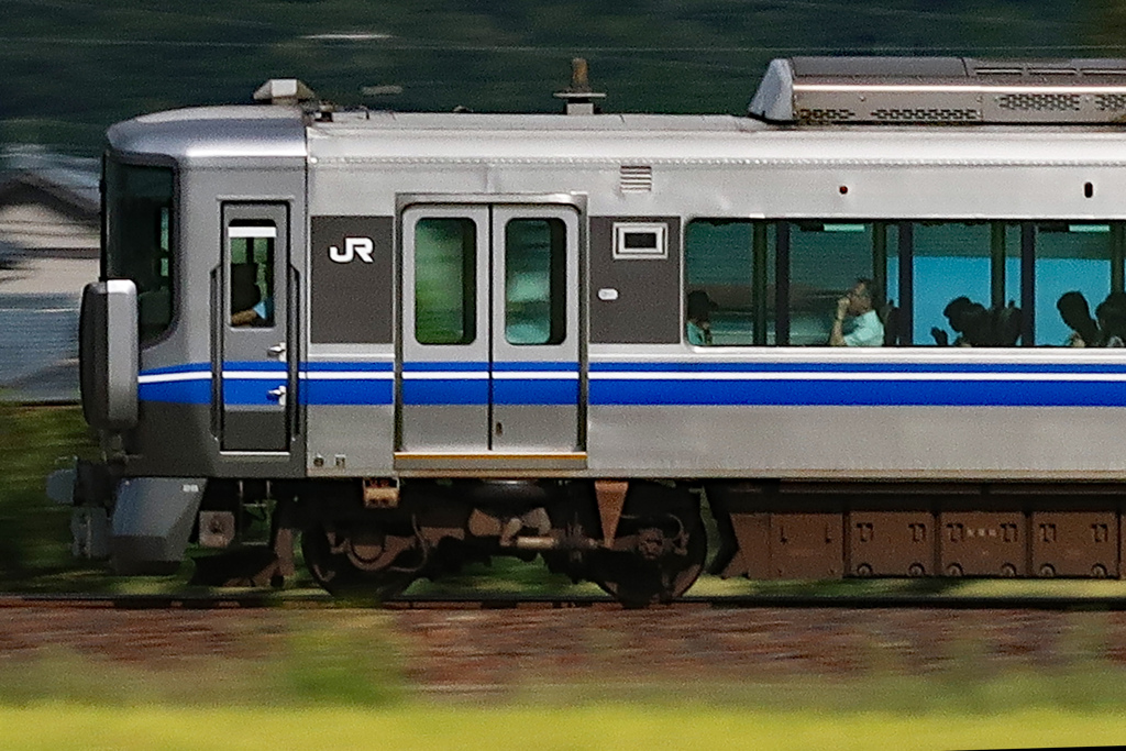 2両編成の先頭車両