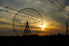 夕焼け観覧車