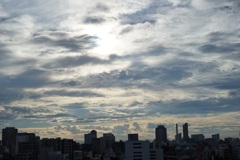 夕方の空