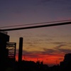 学芸大学の夕焼け