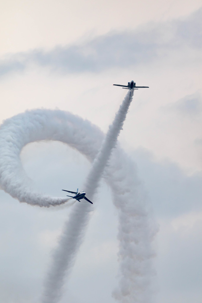 築城基地航空祭ブルーインパルス