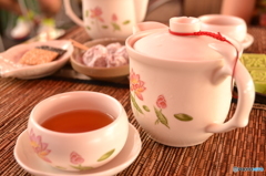 台湾　九分でのお茶