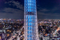 Skytree and Night view