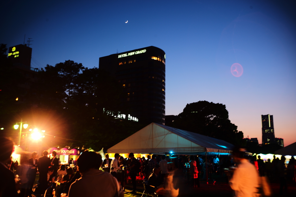 横浜の夜景