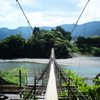 長いつり橋