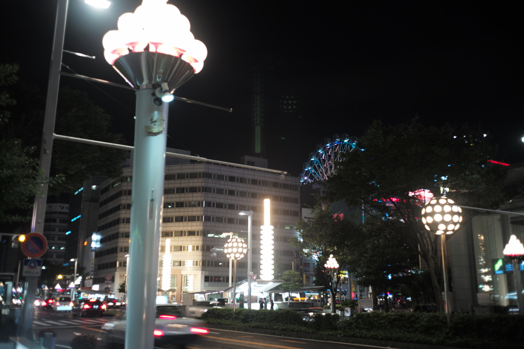 夜の名古屋