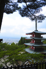 新倉山浅間公園　五重塔