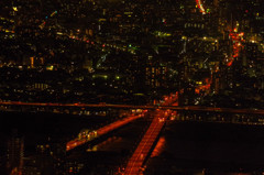 東京スカイツリーからの夜景